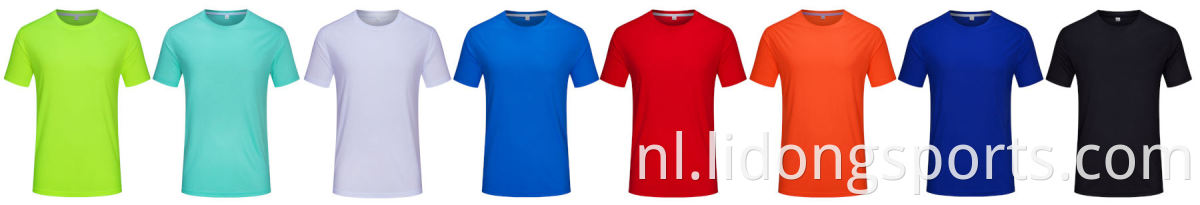 Effen lichtblauw polyester gym man t-shirt groothandel slim fit korte mouw t-shirt voor mannen 2021